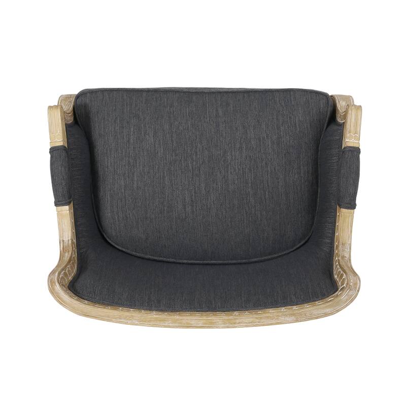 Charcoal 35" Upholstered Club Chair