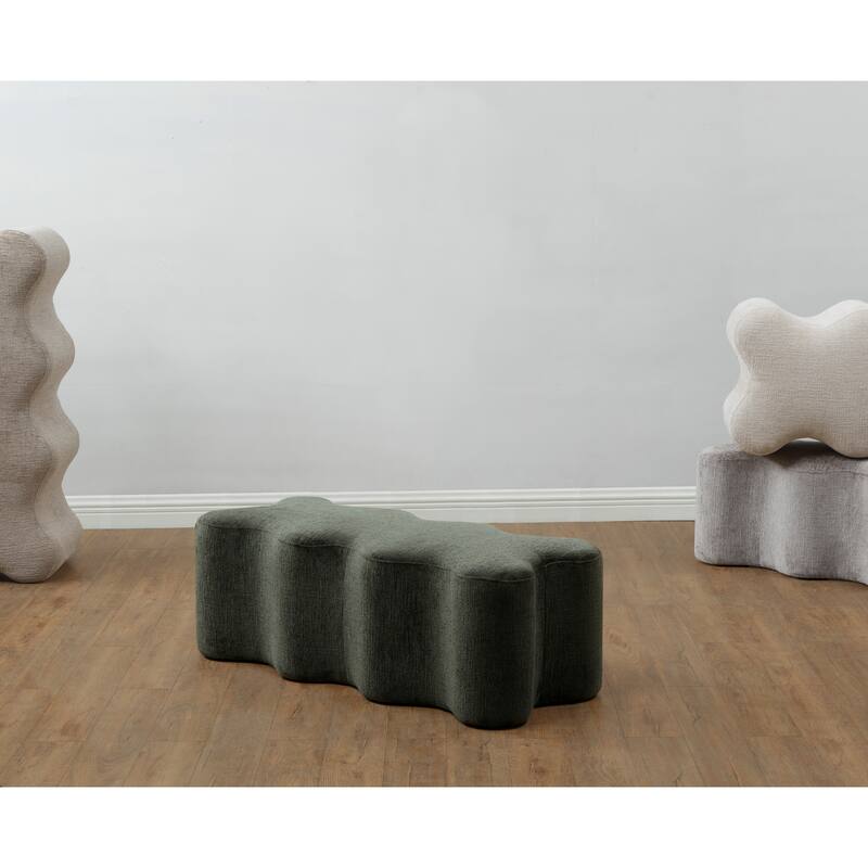 SAFAVIEH Couture Jacqualessa Bench (Fully Assembled) - 48Wx21Dx18H