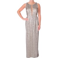 Aidan Mattox Womens Evening Dress Matte Jersey Sequined Free Aidan By Mattox Womens Evening Dress Sequined Halter
