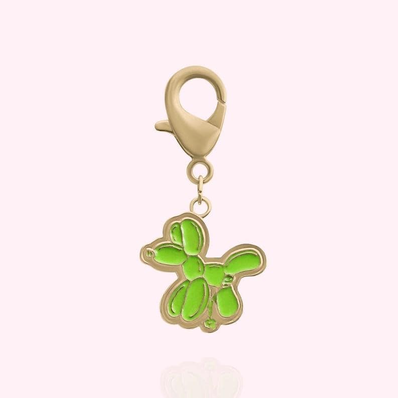 Balloon Dog Collar Charm