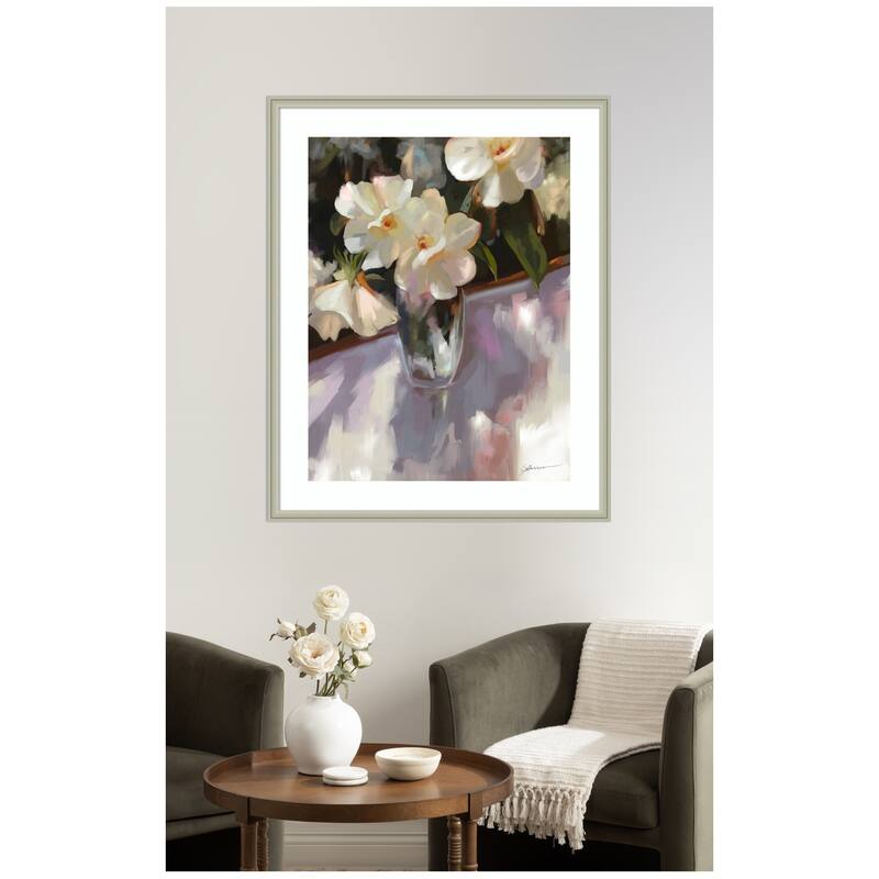 Kate and Laurel Framed Art Shadow Dance by Mary Sparrow