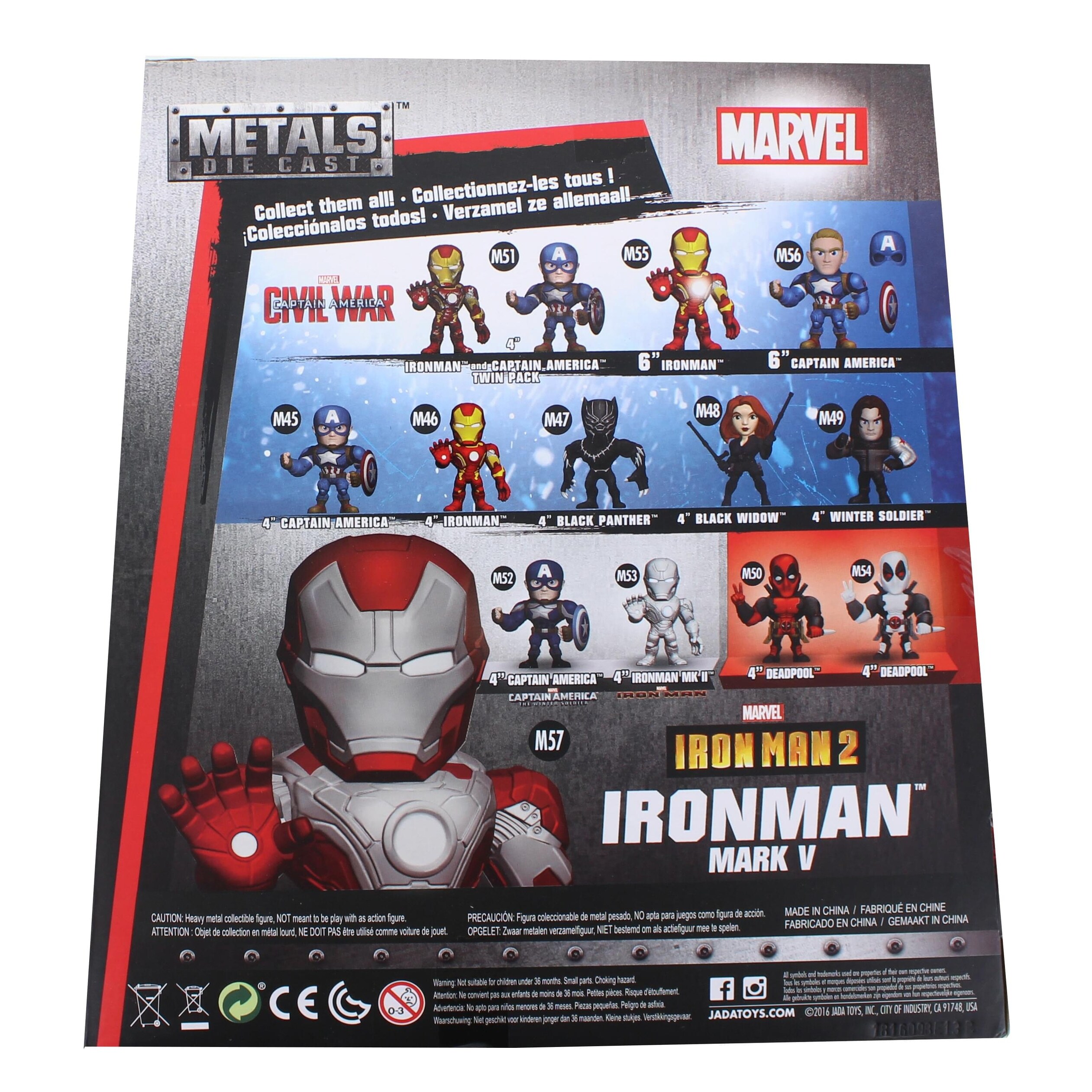 Marvel Iron Man 2 Metals Die Cast Figure Overstock