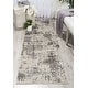 preview thumbnail 23 of 23, Nourison Gleam Abstract Shimmer Area Rug 2' 2" x 7' 6" - Ivory/Grey - Runner