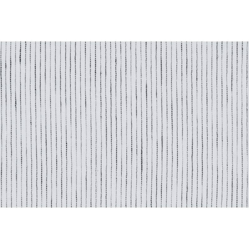 Herringbone Striped Square Throw Pillow - 20" - White and Black