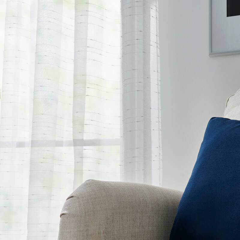 Tommy Hilfiger Emmet Stripe Curtain Panel Pair