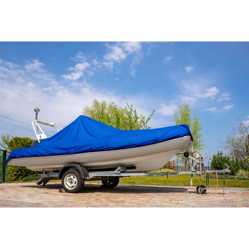 Boen 10' x 12' Blue All-Purpose Polyethylene Tarps, 2Pk
