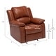preview thumbnail 33 of 37, Charleston Leather Gel Glider Rocker Recliner by Greyson Living