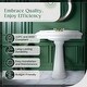preview thumbnail 4 of 14, White Pedestal Sink Darbyshire Porcelain 34" Sink with 4" Centerset Faucet Holes and Overflow Renovators Supply