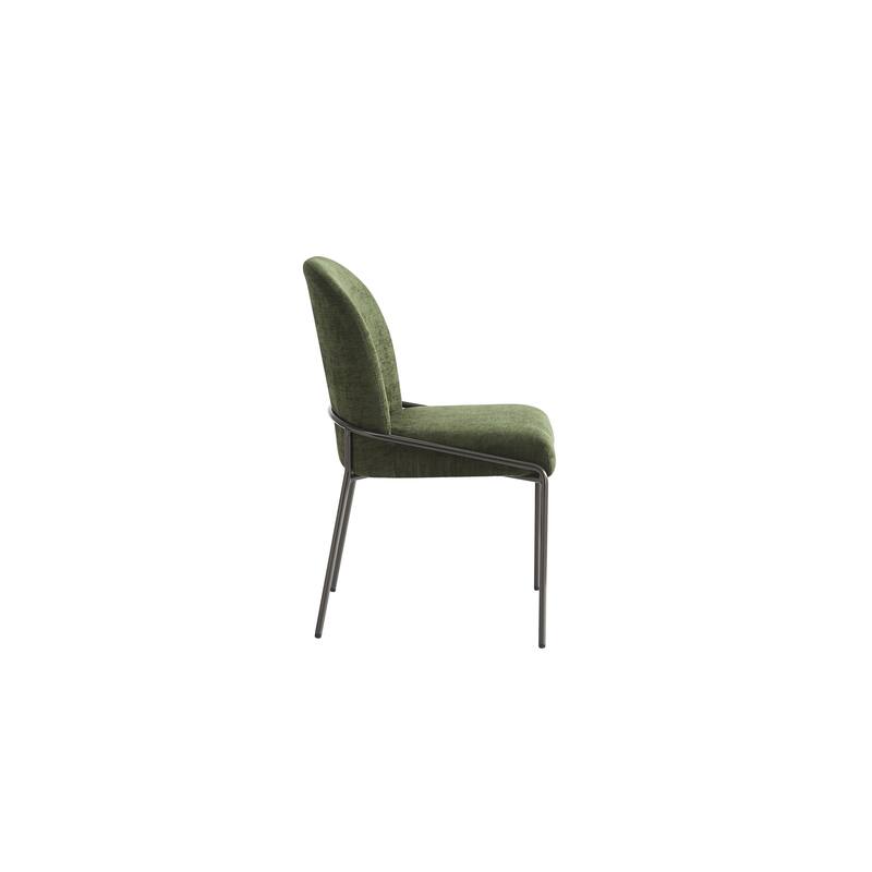 Christopher Knight Home - Marden Modern Upholstered Dining Chair Set with Curved High Back - Set of 2