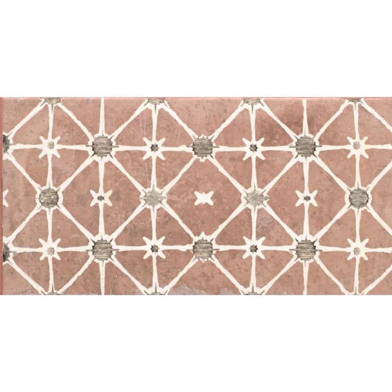 Arcilla Decor 6x12 Satin Porcelain Patterned Tile - Floor, Wall, Backsplash