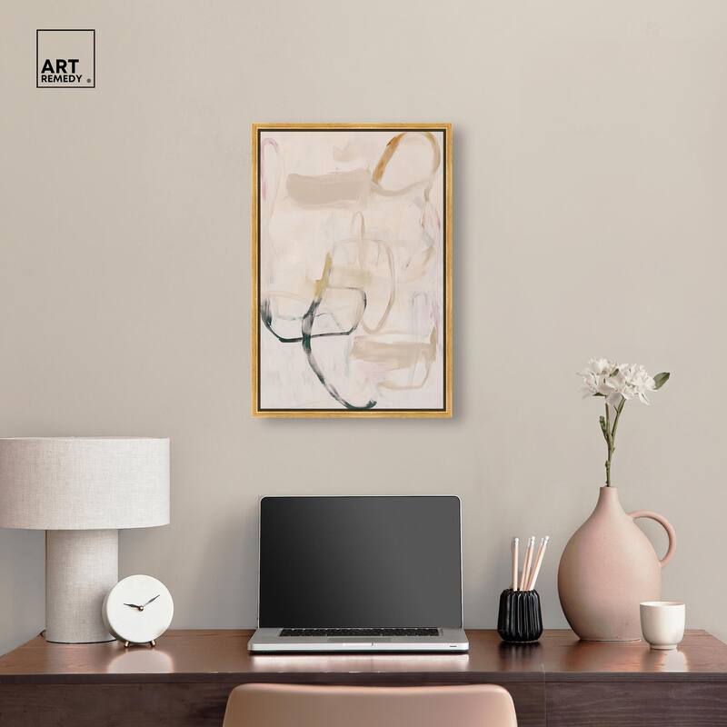Faded Outlines I Canvas by Art Remedy