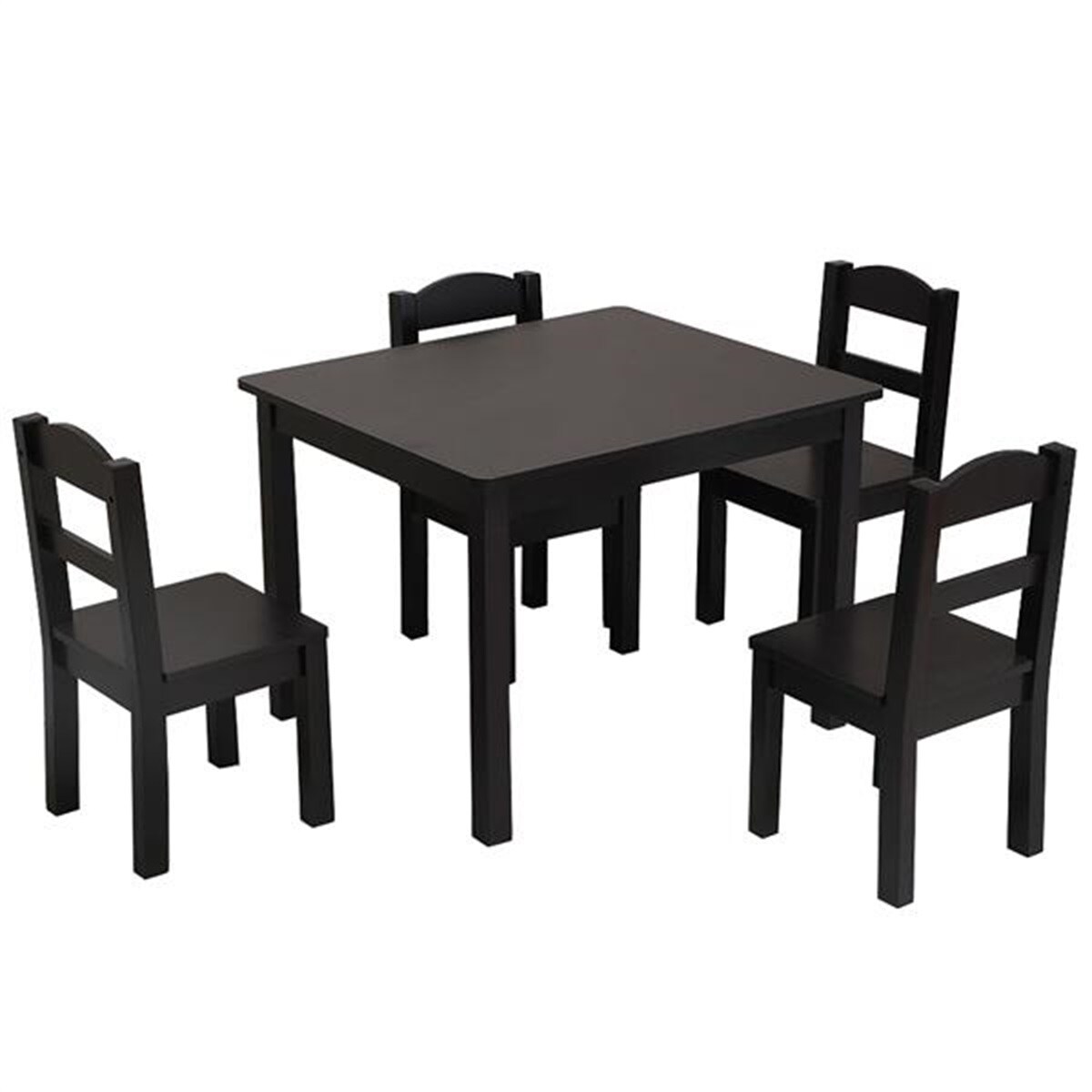 kids wooden table and chair set