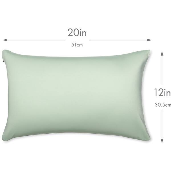 Throw Pillow Cozy Soft Microbead Cadet Grey 1 Pc On Sale Bed Bath