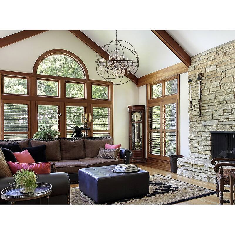 Royce Edge 18-Light Rustic Intent Chandelier