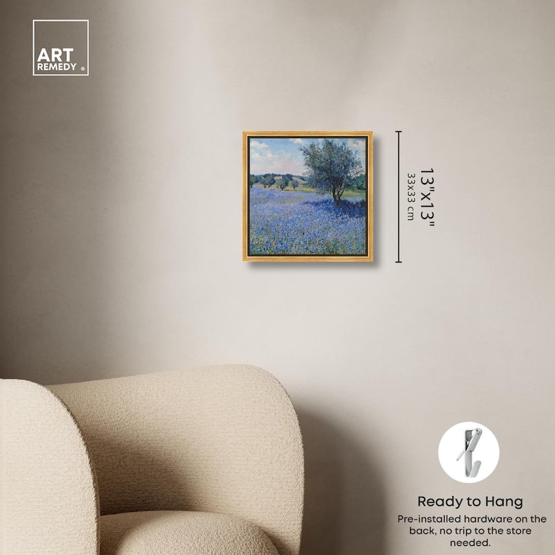 Bluebonnet Meadow II Canvas by Art Remedy