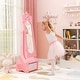 preview thumbnail 3 of 17, Costway Kids Vanity Set Princess Makeup Dressing Table and Chair Set - See Details