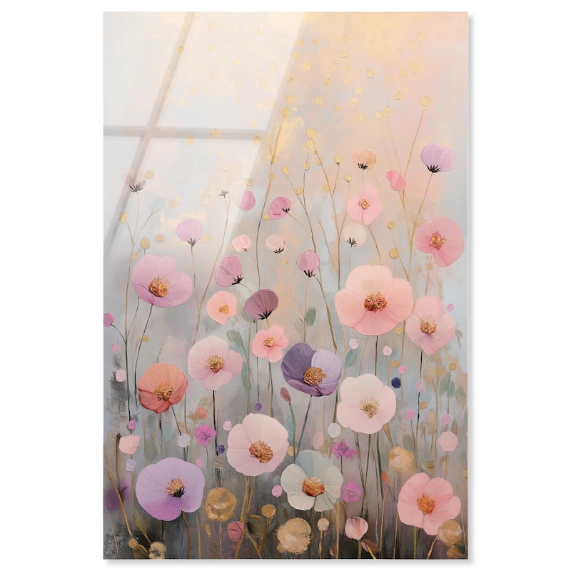Tiny Blooms II Acrylic by Art Remedy, Ready to Hang - 16" x 24"
