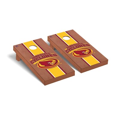Iowa State ISU Cyclones Rosewood Cornhole Board Set