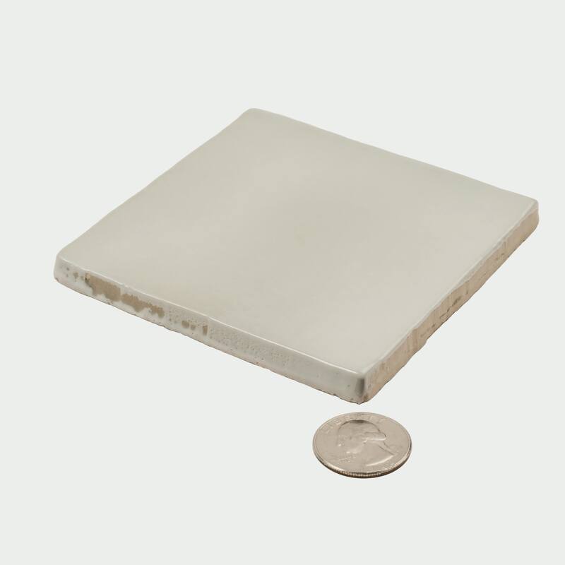 Apollo tile 4" x 4" Silken Glossy Tea Green Ceramic Tile (6.46 sq ft/case) - 60 Pack