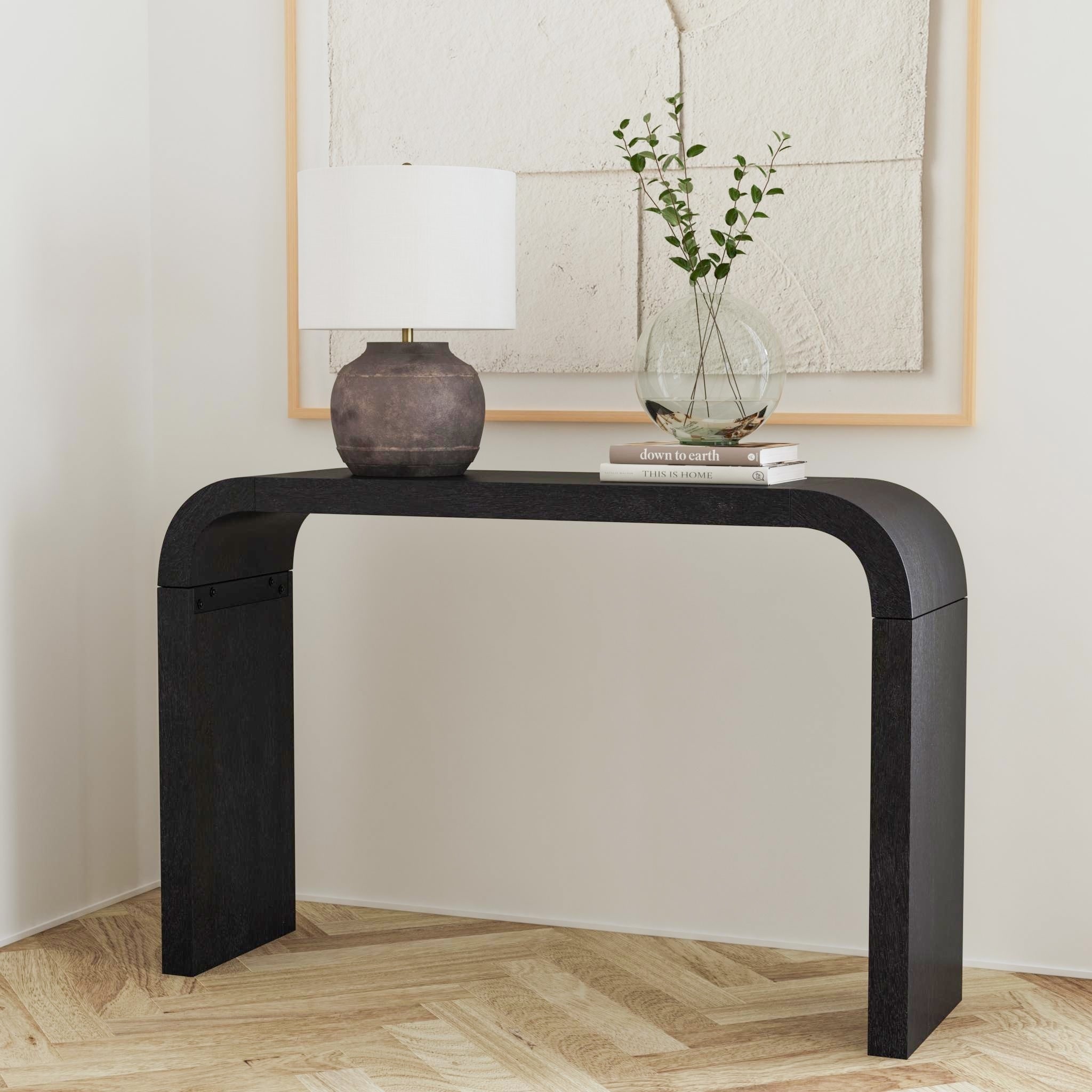 Luna Arch Solid Wood Console Table by East at Main
