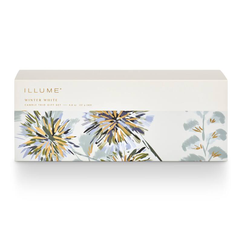 ILLUME Noble Holiday Winter White Candle
