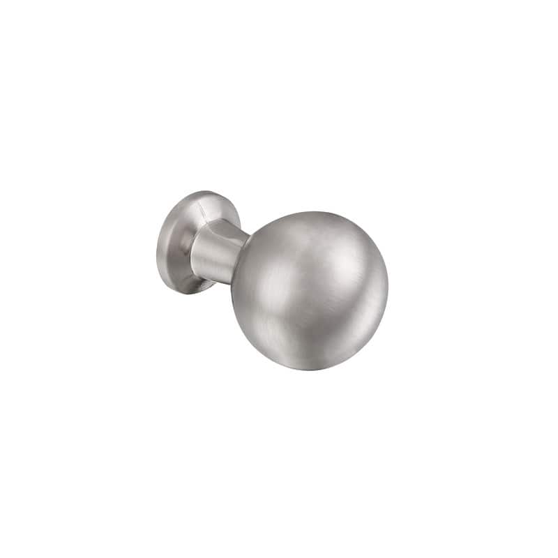 Utopia Alley Lyon Cabinet Ring Pull Knob -Brushed Nickel Drawer Pull Knobs 0.87"