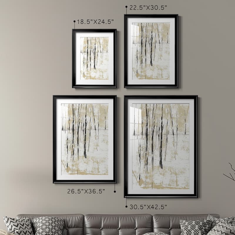 Gilded Forest II Premium Framed Print - Ready to Hang