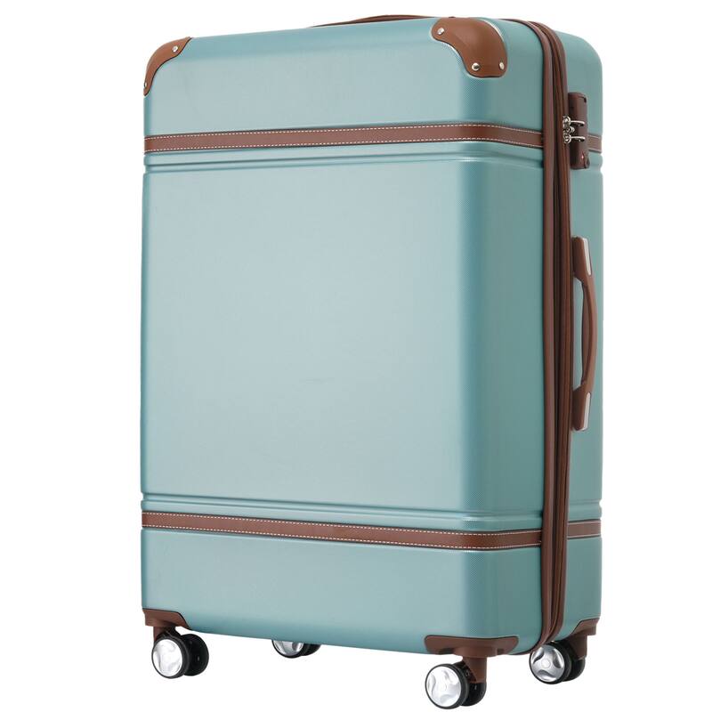 Carry On Luggage Set 4 Piece Trolley Case Hardshell Suitcase w/ TSA