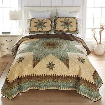 Donna Sharp Sea Breeze Star Polyester Quilt Collection
