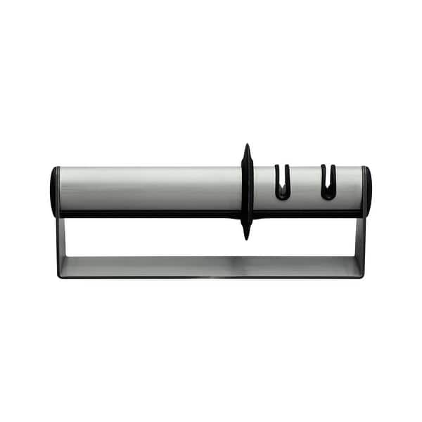 slide 2 of 3, ZWILLING TWINSHARP Duo Stainless Steel Handheld Knife Sharpener - 1 unit Stainless Steel - 1 unit