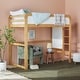 preview thumbnail 6 of 30, Walker Edison Twin Loft Bed with Ladder
