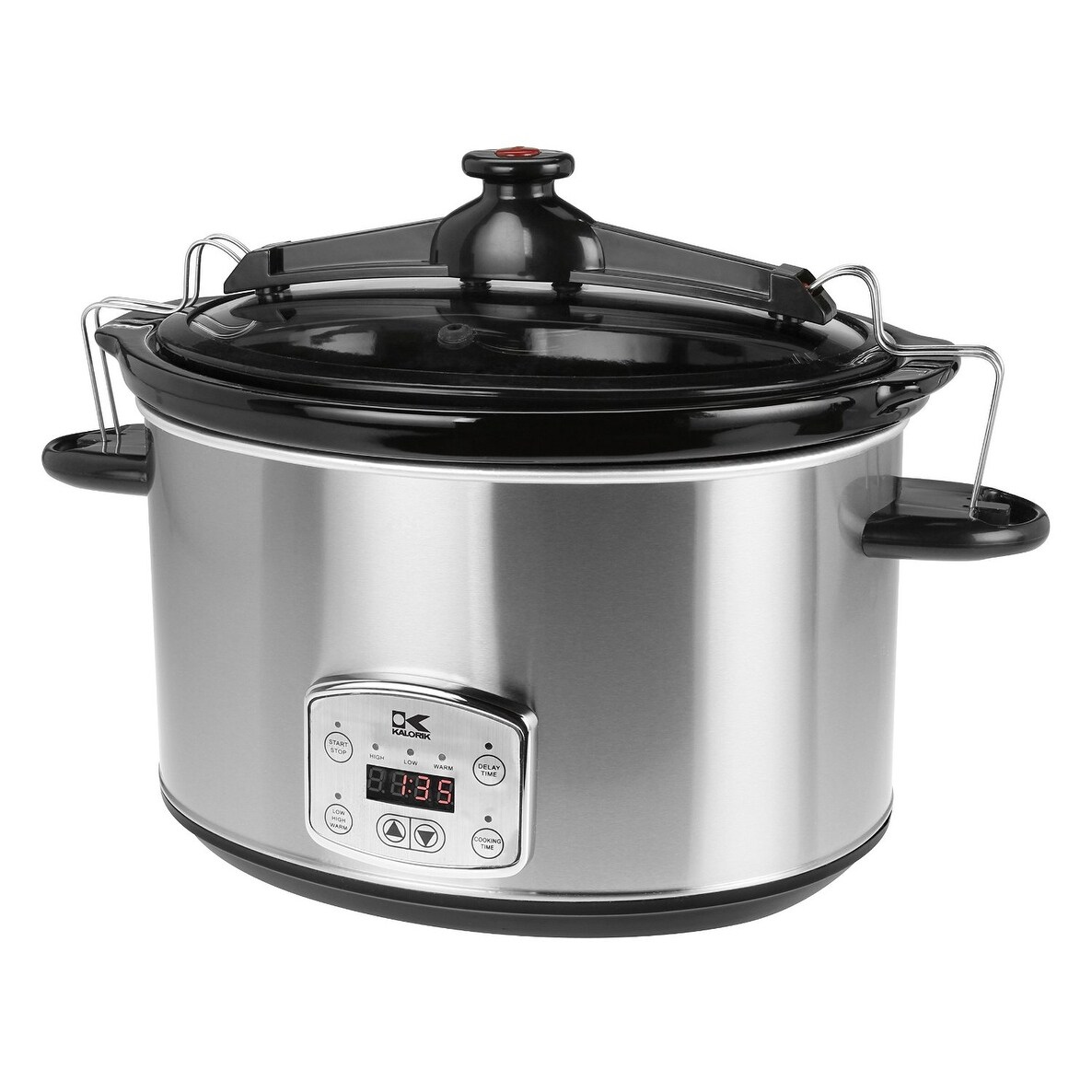 Programmable Slow Cooker with locking lid 8.5 Quart Digital