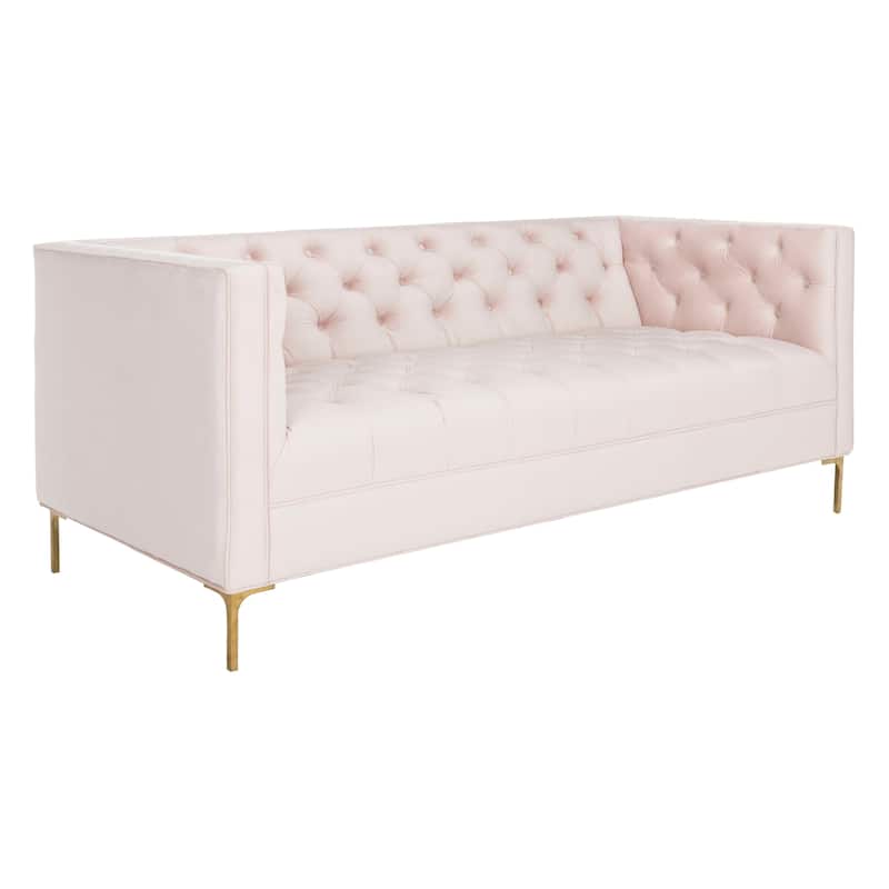 SAFAVIEH Home Vydia Tufted Sofa - 71"W x 35"D x 29"H