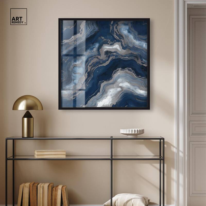 Deep Sea Geode I Shadowbox by Art Remedy