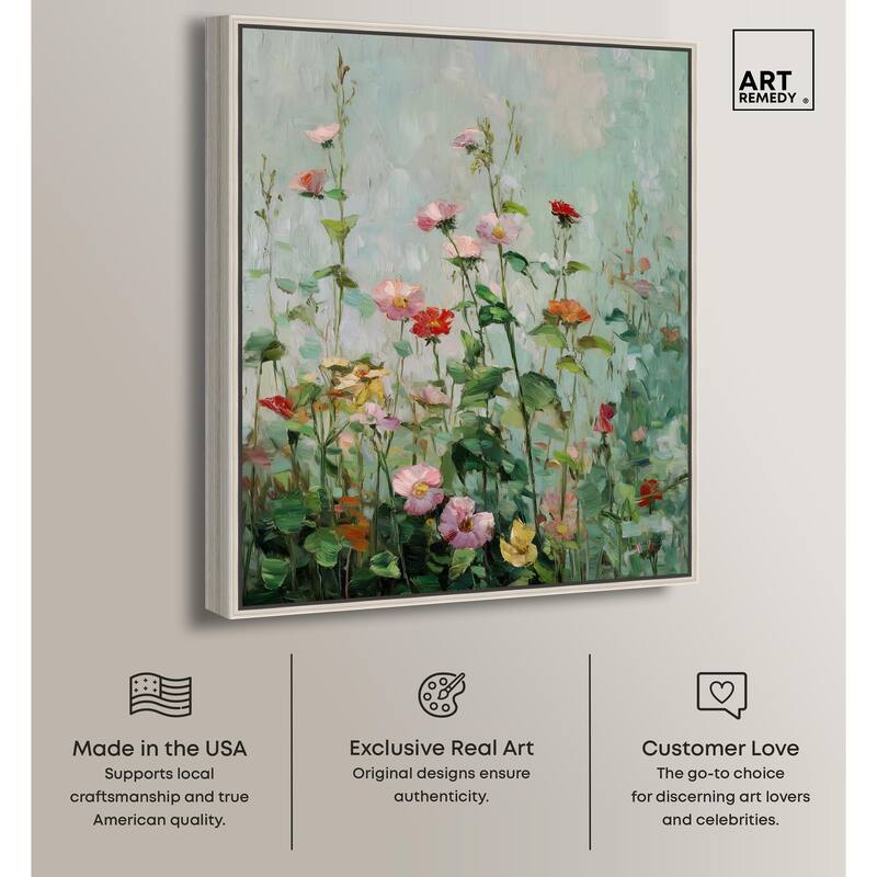 String of Colors I Canvas by Art Remedy