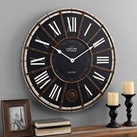 Buy Black, Wall Clocks Online at Overstock | Our Best ...