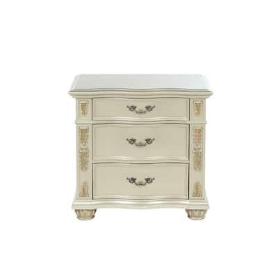 Lyon 3-Drawer 33 in. W Nightstand