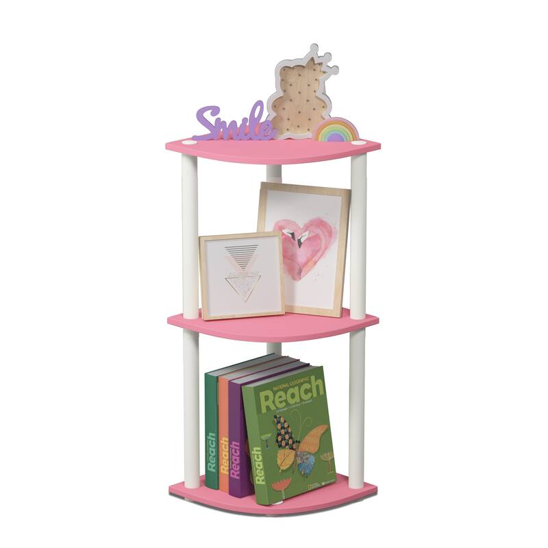 Porch & Den St. Marks 3-tier Corner Multipurpose Shelving Unit