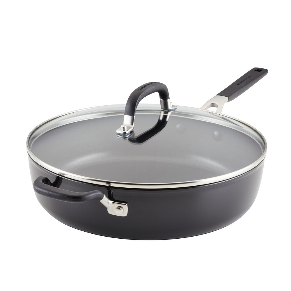 KitchenAid 3-Ply Base 4-Quart Casserole Brushed Stainless Steel - Bed Bath  & Beyond - 32085916