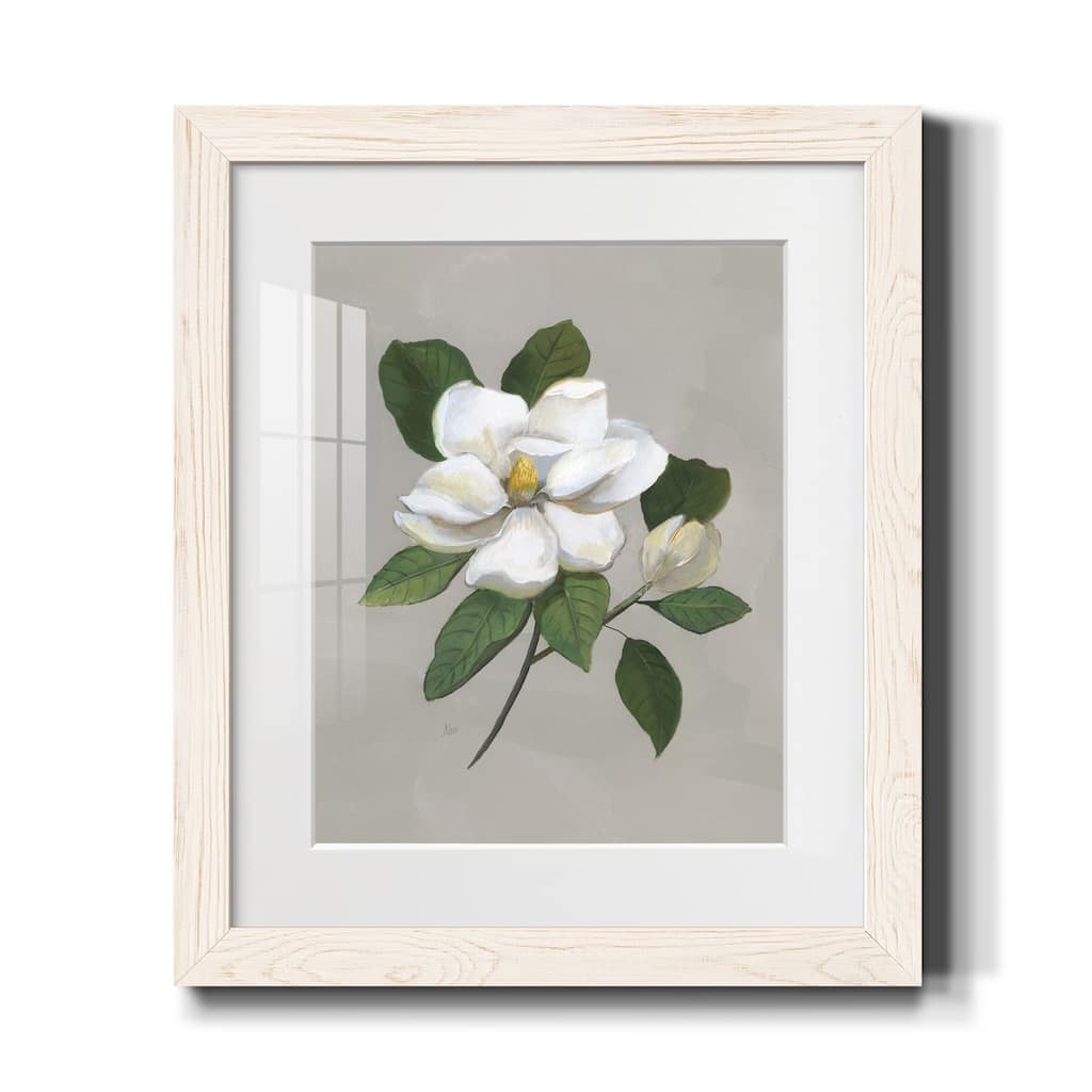 Botanical Magnolia-Premium Framed Print - Ready to Hang