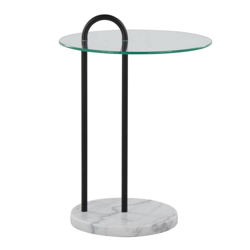 Silver Orchid Battista Side Table