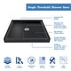 preview thumbnail 14 of 13, DreamLine SlimLine 36 in. D x 36 in. W x 2 3/4 in. H Single Threshold Shower Base - 36" x 36"