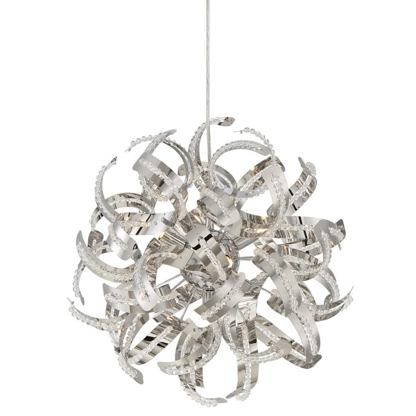 Platinum RBN2817 Ribbons 5-Light 17" Contemporary Globe Pendant