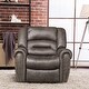 preview thumbnail 19 of 42, Classic Single Sofa Home Theater Recliner Seating With USB Port