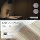 preview thumbnail 71 of 77, GoDear Design 99.99% Blackout & Sheer Natural Woven Adjustable Sliding Panel Track Blinds, Vertical Blinds, 45.8"- 86" W x 96" L