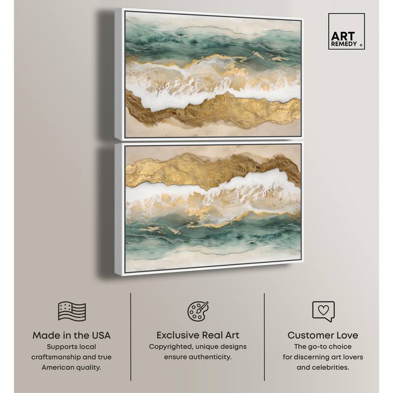 Early Morning Greece Canvas by Art Remedy