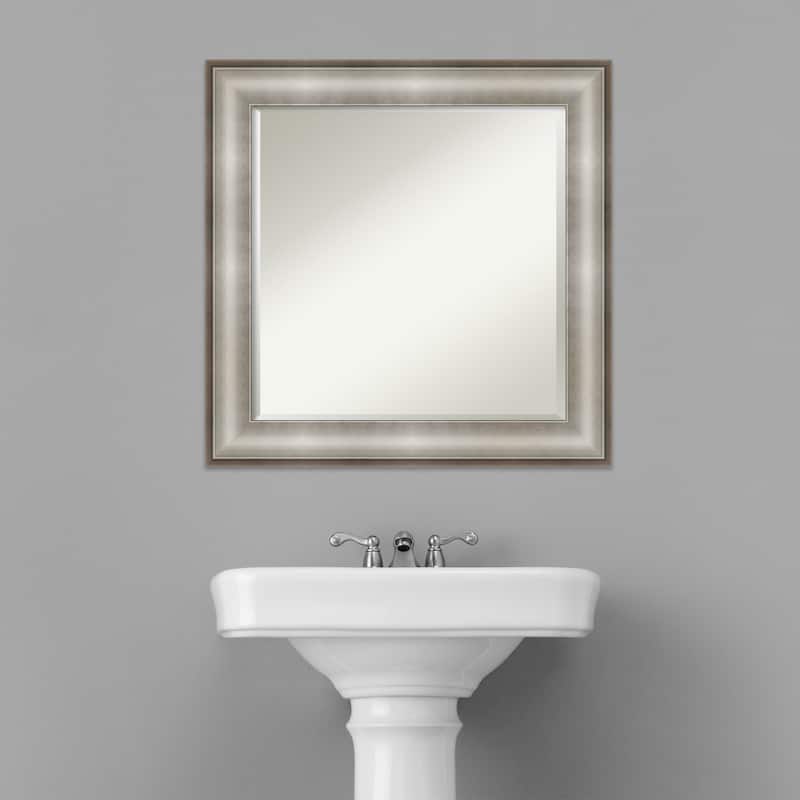 Beveled Bathroom Wall Mirror - Imperial Frame