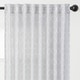 preview thumbnail 26 of 35, Chanasya Printed Crosshatch Light Filtering Kitchen Bedroom Window Curtain (Set of 2) W52 x H108 Inches - Ogee-Silver