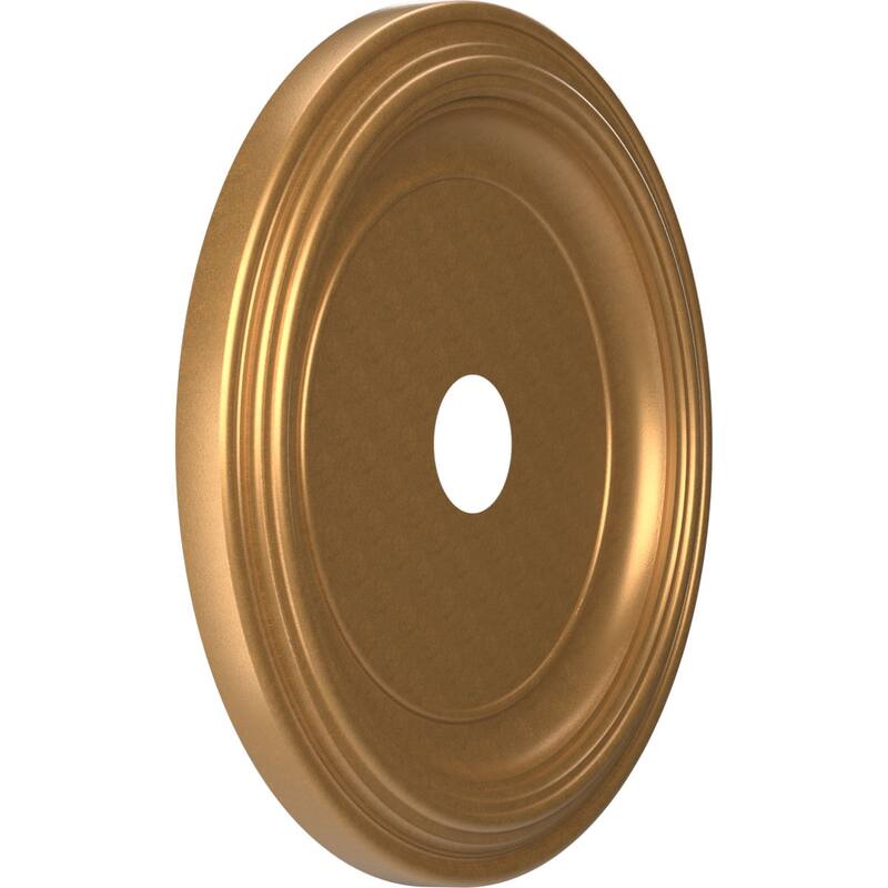 3 1/2" Inside Diameter - Traditional Thermoformed PVC Ceiling Medallion