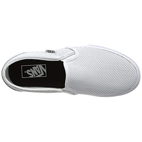 vans asher perf leather